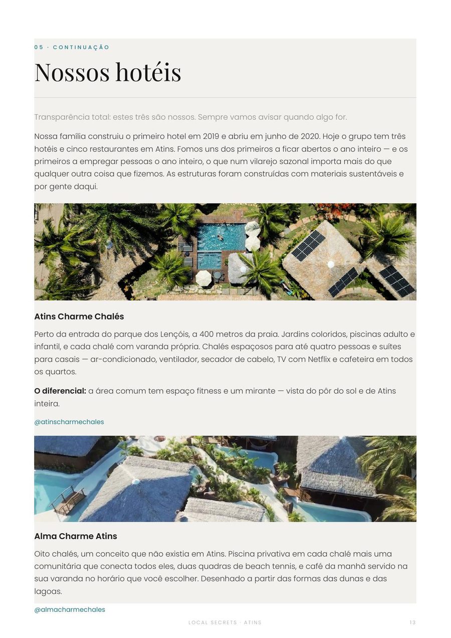 Page du guide : où dormir à Atins