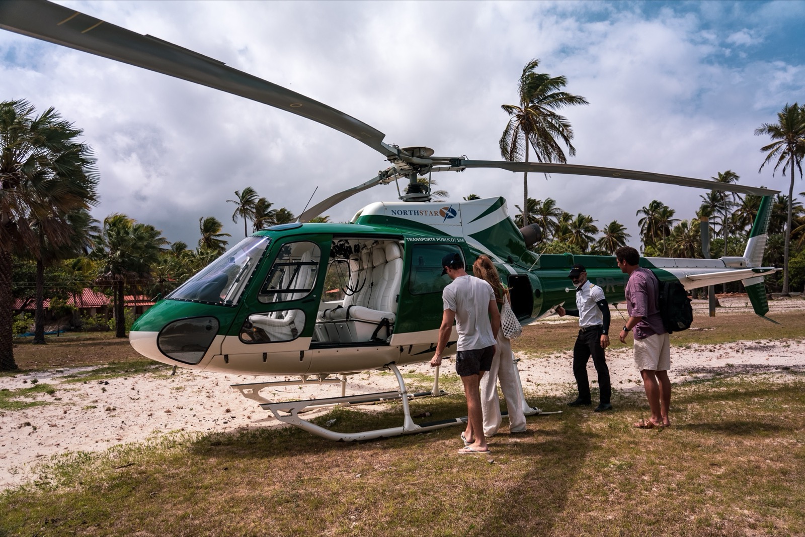 helicopter tour over Lençóis Maranhenses Atins Brazil Local Secrets XP