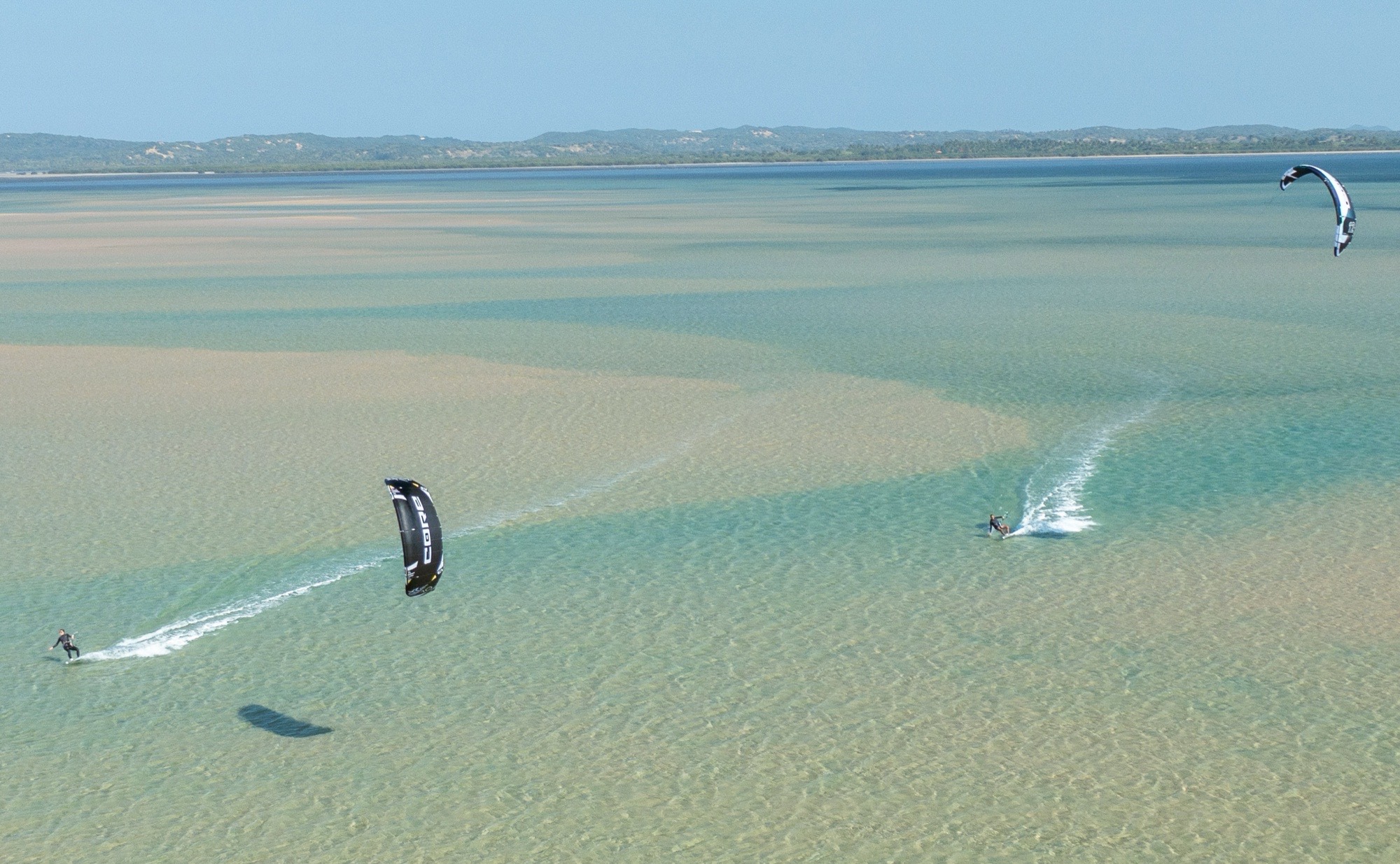 kitesurfing Mozambique Inhaca Island pristine coral reef lagoon Local Secrets XP
